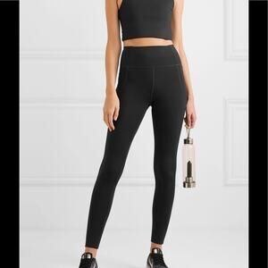 Girlfriend Collective Black Leggings, small